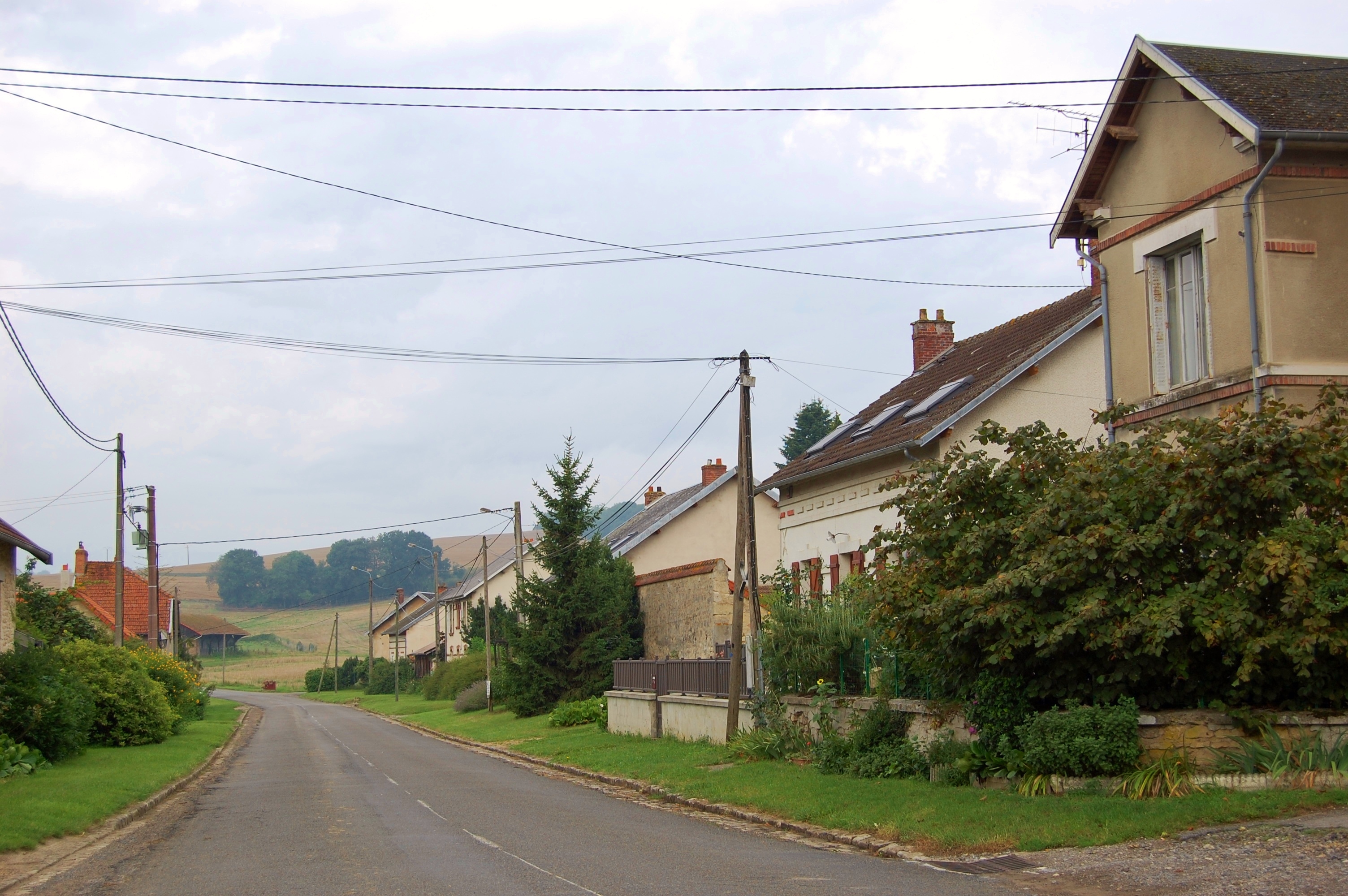 The new village of Craonne.