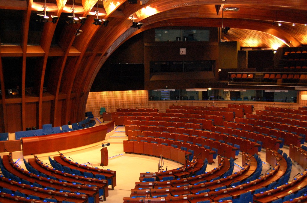 There’s lots of room for debate at the Council of Europe. © Jana Kugoth