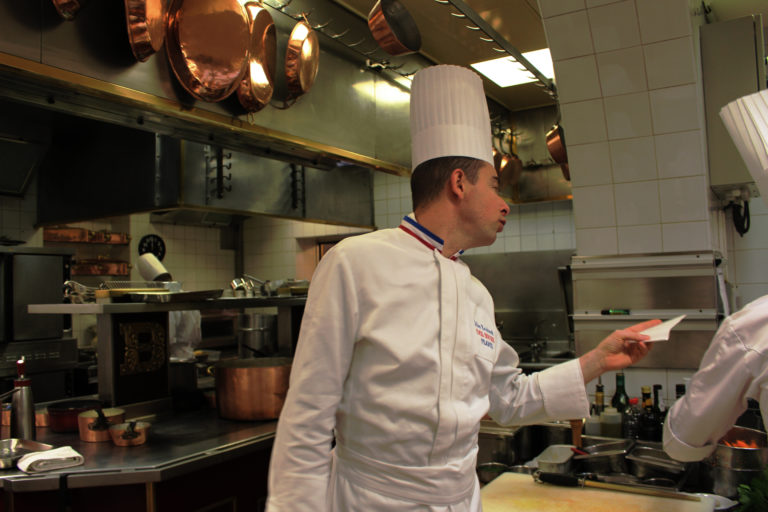 Chef Gilles Reinhardt-Paul Bocuse Restaurant