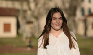 Nora MLINARIĆ, jeune reporter en 2ème année de Journalisme à l'université UR, Croatie