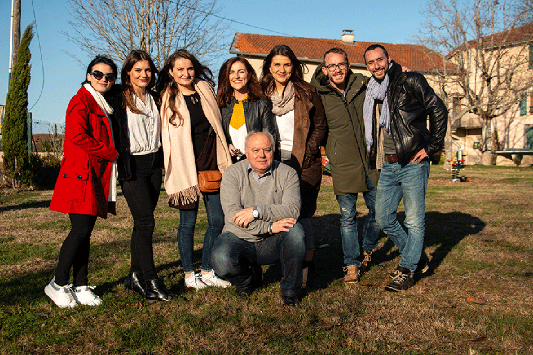 Photo de l'équipe 2018 de Jeunes Reporters des Balkans et de l'Europe du sud-est